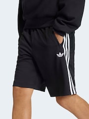 adidas Originals Black Adicolor Mesh Shorts - Image 4 of 6