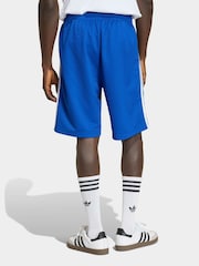 adidas Originals Blue Adicolor Mesh Shorts - Image 2 of 6