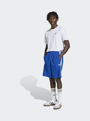 adidas Originals Blue Adicolor Mesh Shorts - Image 3 of 6