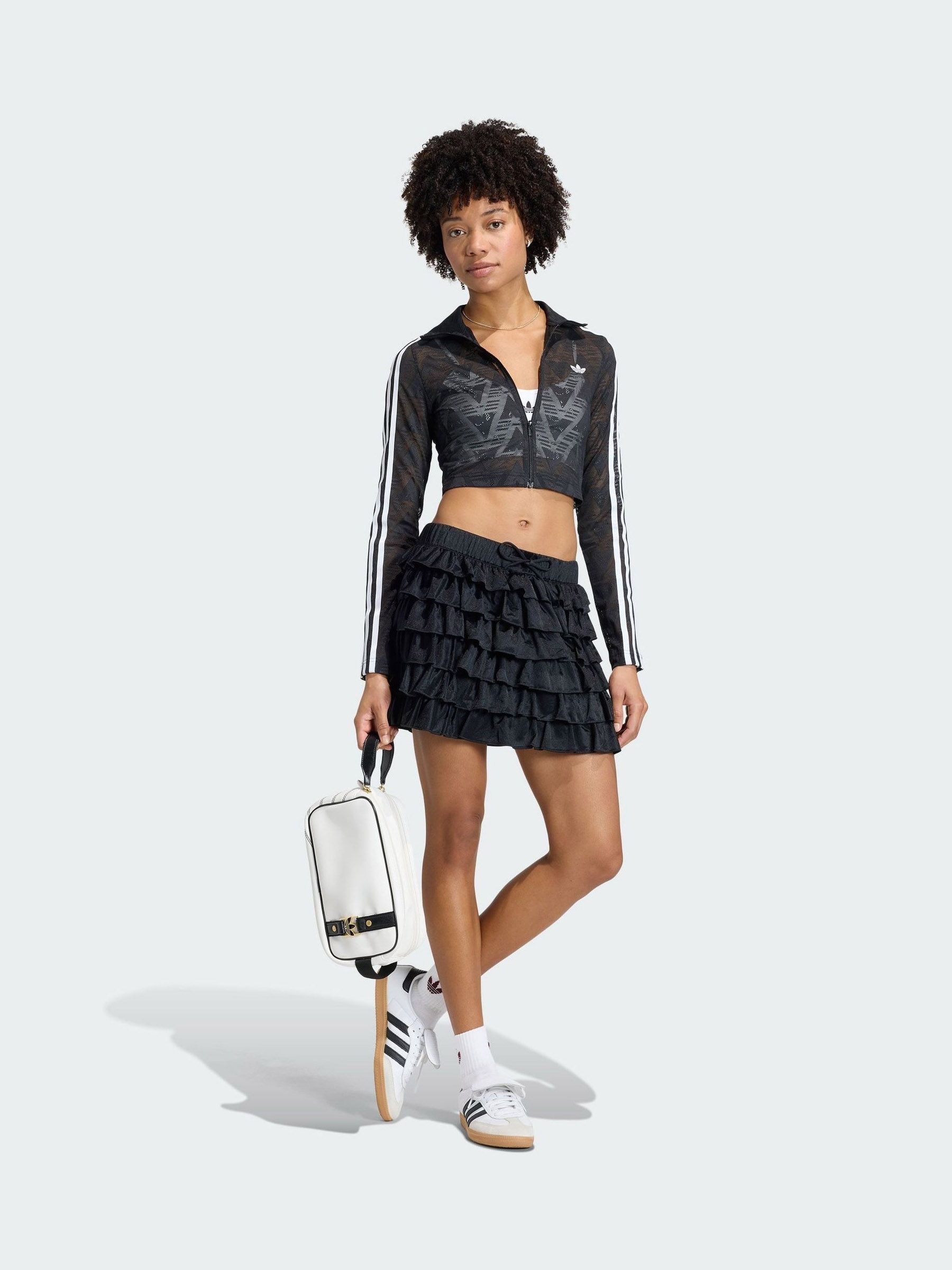 Buy adidas Originals Black Firebird Classic Lace Track Top from