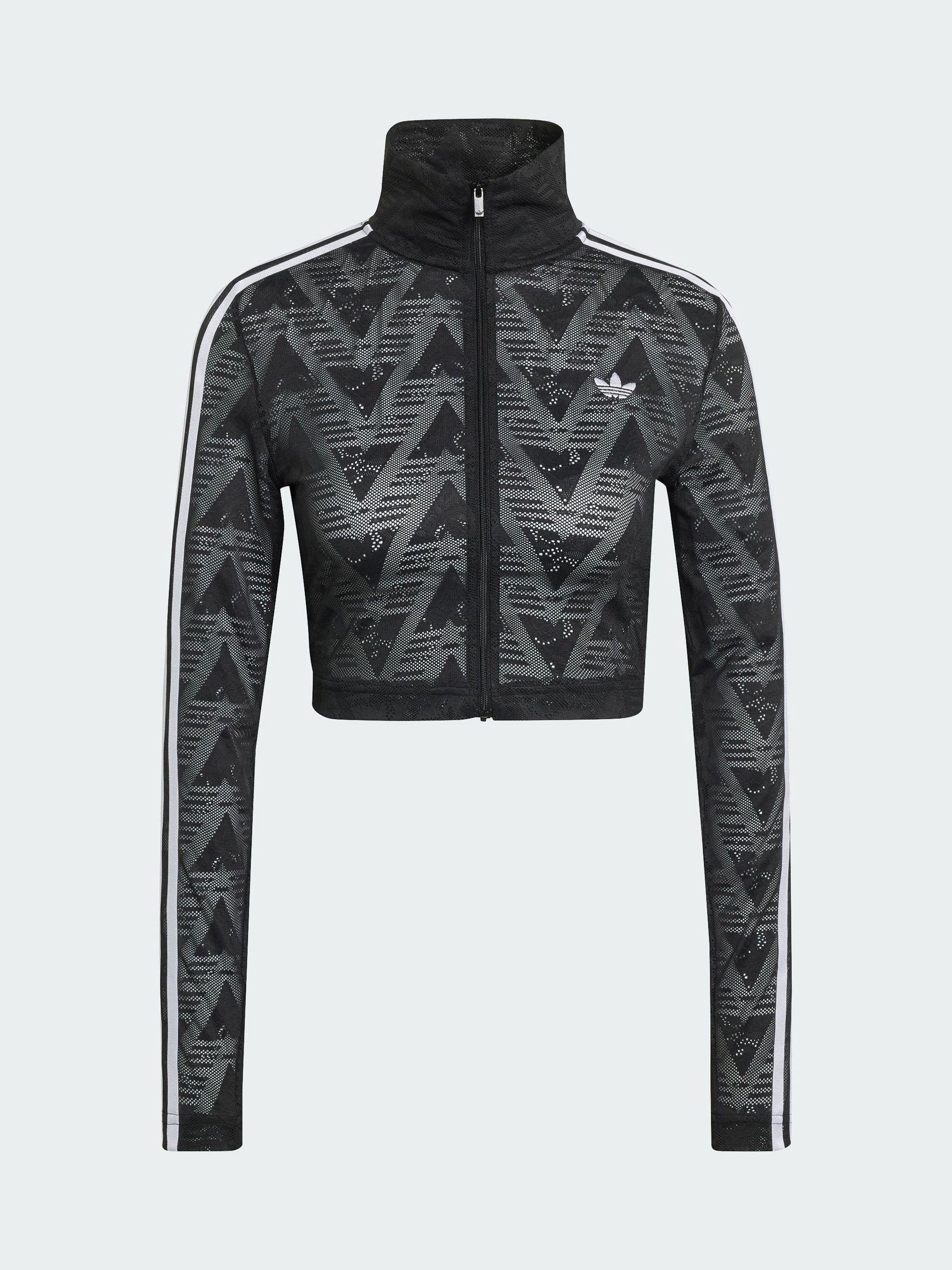 adidas FIREBIRD LLIC TRACKTOP ブラック Buy adidas Originals Black Firebird Classic Lace Track Top from