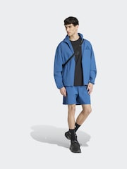 adidas Blue Z.N.E. Woven Jacket - Image 3 of 7