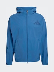 adidas Blue Z.N.E. Woven Jacket - Image 7 of 7