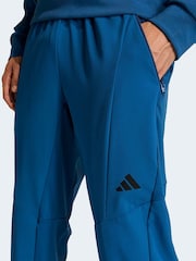 adidas Blue D4T Workout Joggers - Image 4 of 6