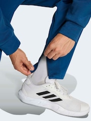 adidas Blue D4T Workout Joggers - Image 5 of 6