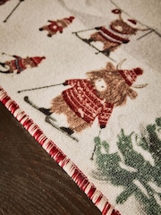 Multi Washable Festive Hamish Doormat - Image 2 of 4