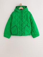 Green Lightweight Quilted Jacket - Image 1 of 4