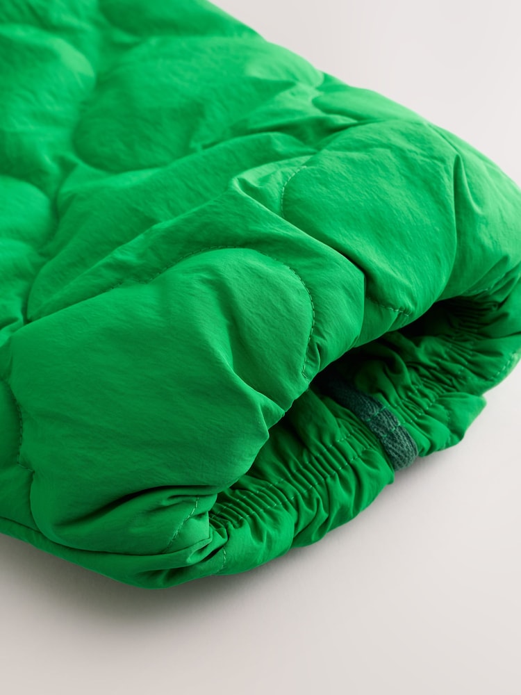 Green Lightweight Quilted Jacket - Image 4 of 4