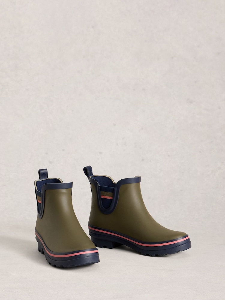 Zeleno - White Stuff Puddle Wellie Boots - Slika 2 od 4