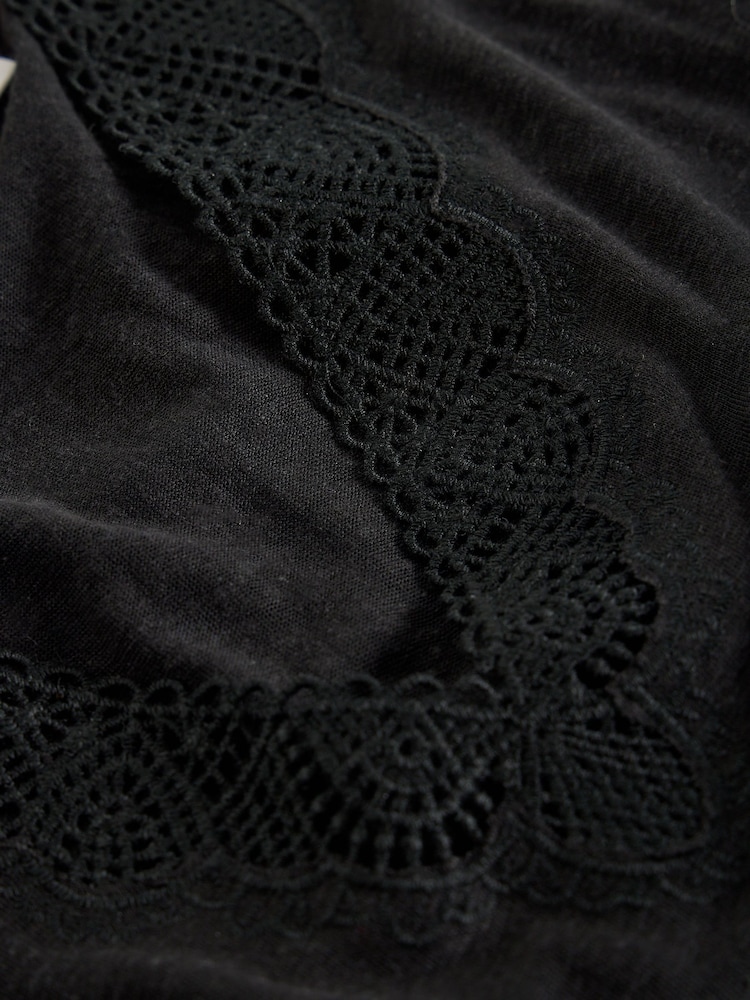 White Stuff Black Ellie Lace Vest - Image 6 of 6 White Stuff Black Ellie Lace Vest - Image 6 of 6