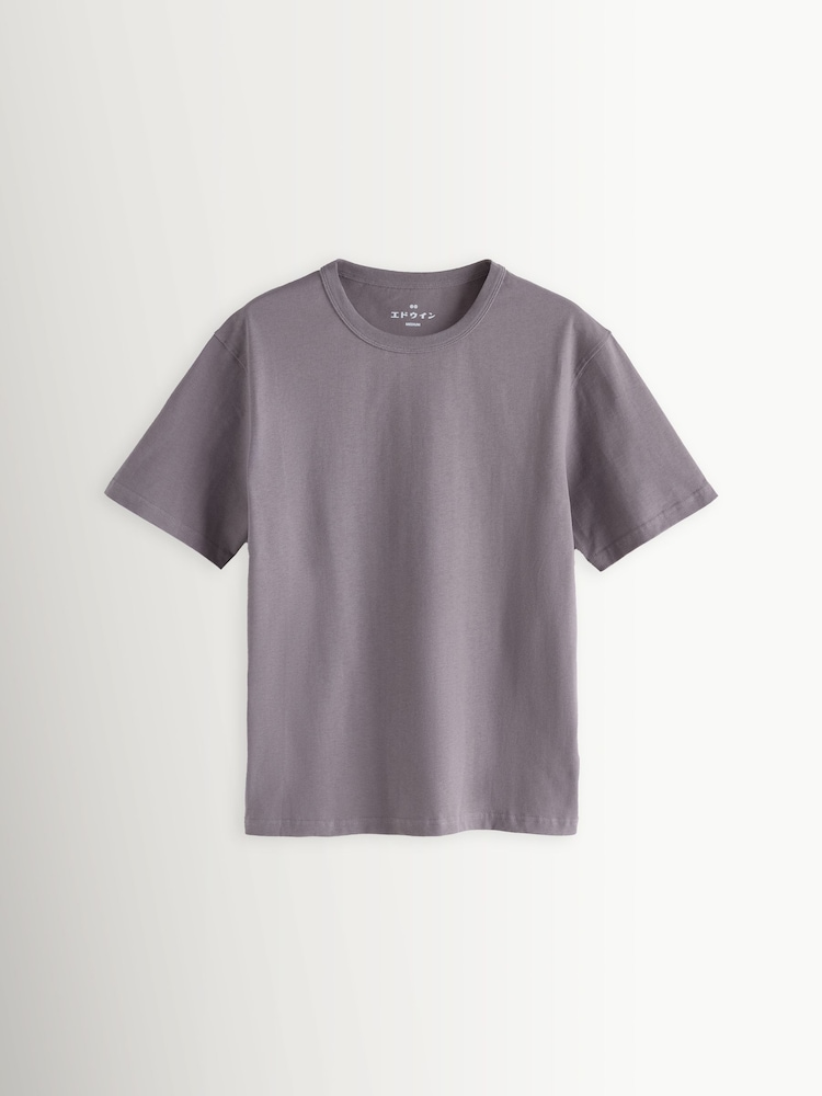 Edwin Grey Regular Basic TS T-Shirt - Image 2 of 2