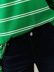 Navy Corduroy Slim Jeans - Image 6 of 9
