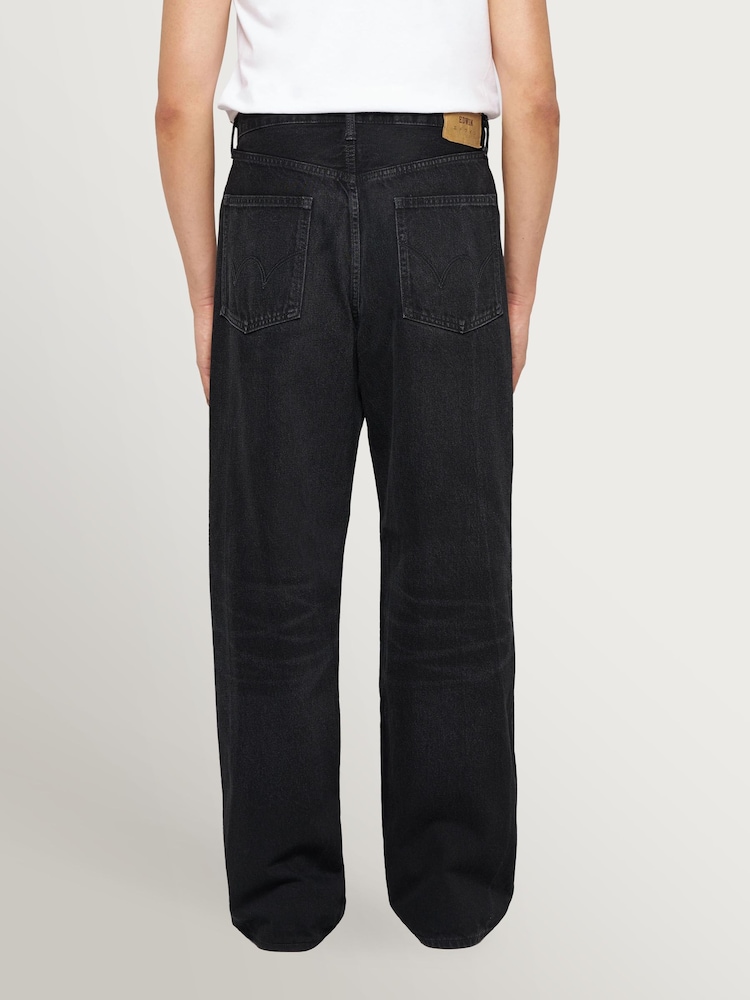 Edwin Black Wide Pant Kaihara Right Hand Denim Jeans - Image 2 of 4