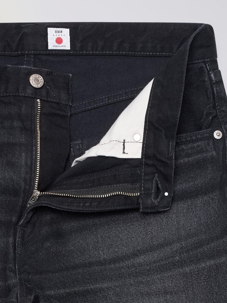 Edwin Black Wide Pant Kaihara Right Hand Denim Jeans - Image 4 of 4