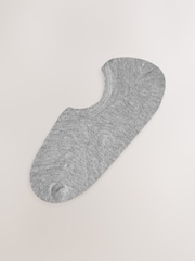Negro/gris/blanco - Pack de 5 pares de calcetines invisibles - Imagen 2 de 9