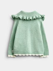 JoJo Maman Bébé Strikket Cardigan, Leggings & lue & Sett - Bilde 4 av 9