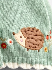 JoJo Maman Bébé Strikket Cardigan, Leggings & lue & Sett - Bilde 9 av 9