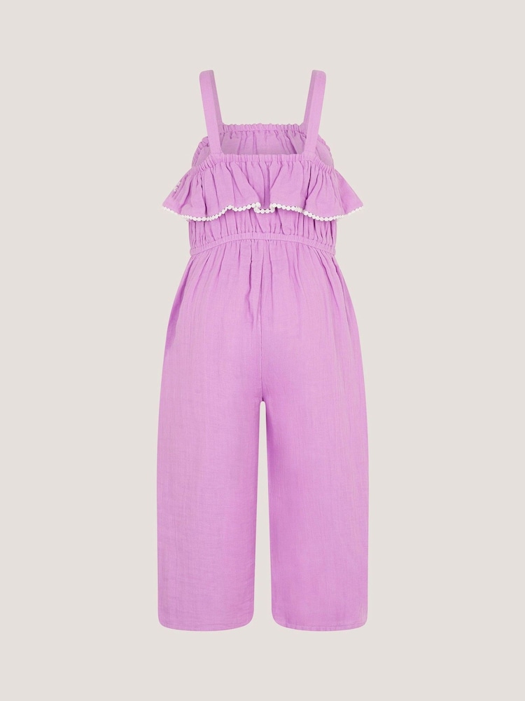 Monsoon Embroidered Ruffle Tassel Jumpsuit - Bild 2 von 3