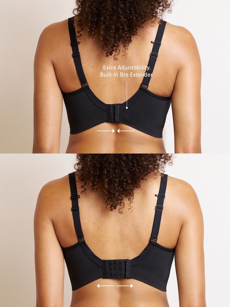 Seraphine X Vogue Williams Black & Almond Plunge Nursing Bras 2 Pack - Image 8 of 8