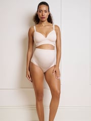 Seraphine X Vogue Williams Black & Almond Overbump Second Skin Briefs 2 Pack - Image 6 of 8