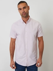 Threadbare Pink Short Sleeve Shirt - Image 1 of 4
