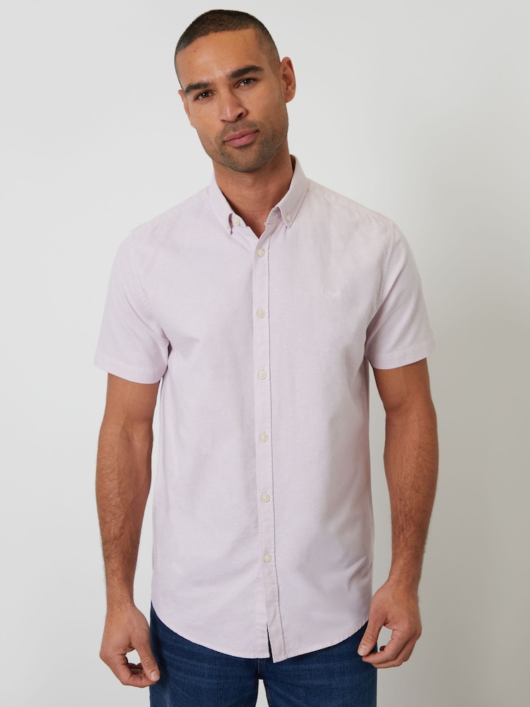 Threadbare Pink Short Sleeve Shirt - Image 1 of 4