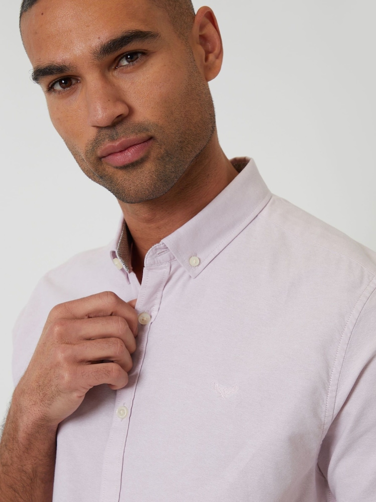 Threadbare Pink Short Sleeve Shirt - Image 4 of 4