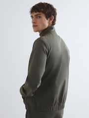 River Island Green Comfort Stretch Funnel Jacket - Image 3 of 4