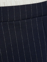 River Island Navy Badge Pinstripe Cardingan - Image 9 of 9