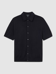 Reiss Navy Drayton Shirt - Image 2 of 6
