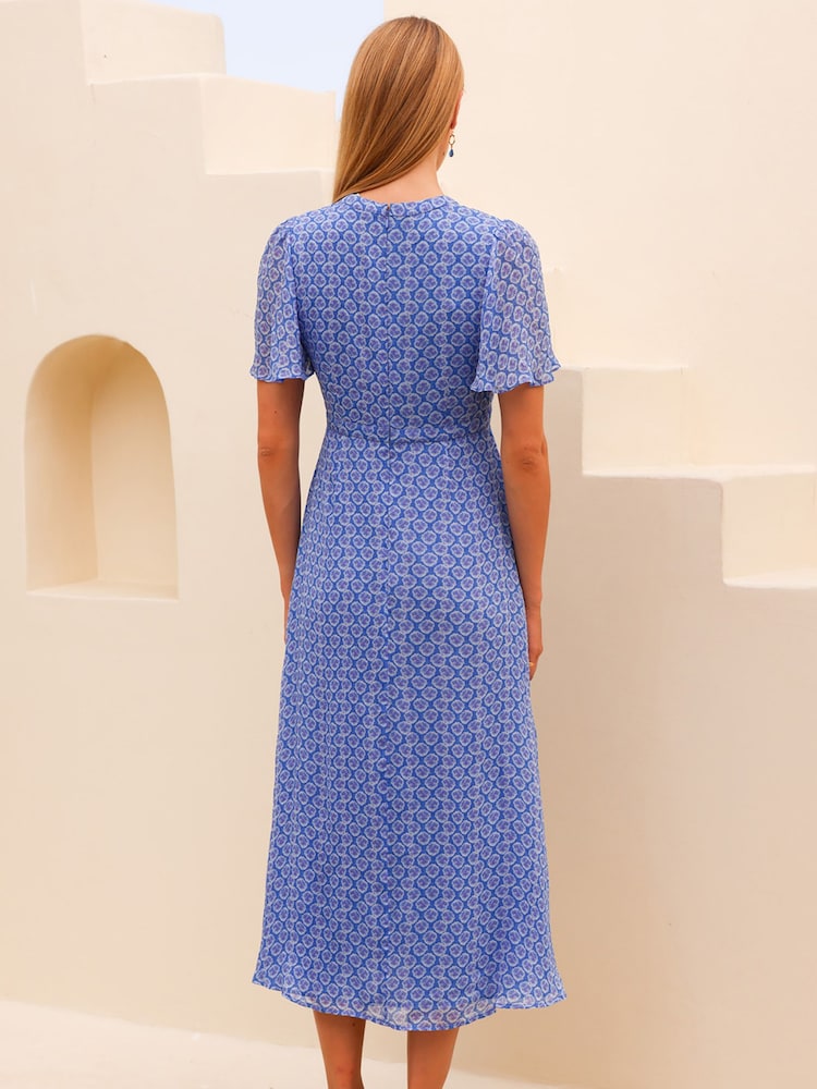 Aspiga Anais Crinkle-Chiffon-Kleid - Bild 2 von 5