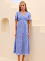 Aspiga Anais Crinkle-Chiffon-Kleid - Bild 4 von 5