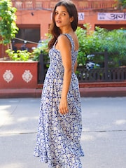 Aspiga Blue Rhianna Cotton Dress - Image 2 of 4