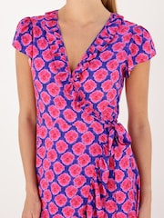 فستان ملفوف من نسيج EcoVero تشكيلة Demi من Aspiga - Image 4 of 6