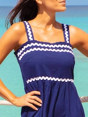 Aspiga Blue Rita Ric Rac Dress - Image 5 of 5