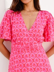 Aspiga Pink Mimi EcoVero Dress - Image 4 of 6