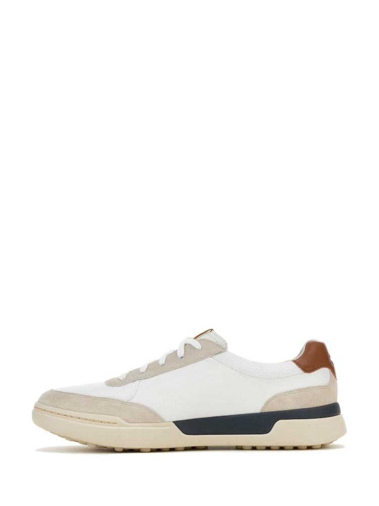 Hush Puppies White Wes HP Trainers - Image 2 of 6
