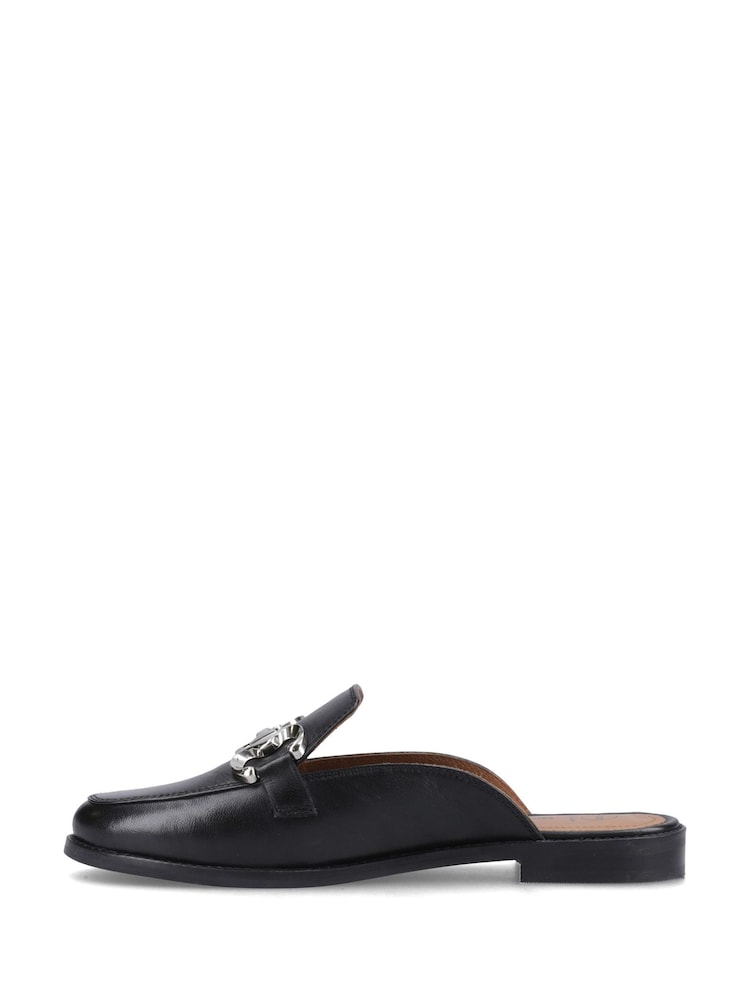 črna - Usnjeni natikači Hush Puppies Cathleen - Slika 4 iz 4