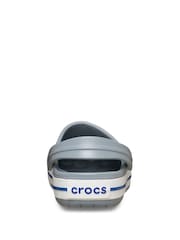 Crocs Grey Crocband Clogs - Image 4 of 6