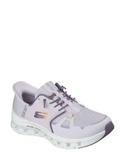 Skechers Purple Glide Step Pro Trainers - Image 1 of 5