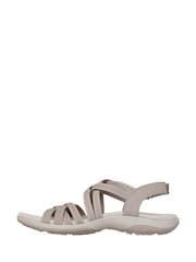 Skechers Grey Reggae Slim - Summer Getaway Sandals - Image 3 of 5