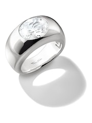 Thomas Sabo 925 Sterling Silver Bold Elegance Ring With Centre Stone - Image 2 of 3