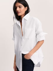 The Set Oversized Shirt White - Image 3 of 8