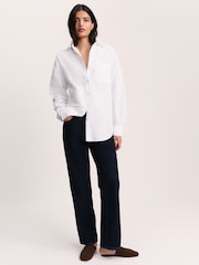 The Set Oversized Shirt White - Image 4 of 8