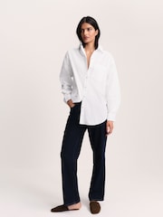 The Set Oversized Shirt White - Image 5 of 8