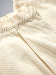 The Set Corduroy Wide Leg Trousers Cream - Image 9 of 10
