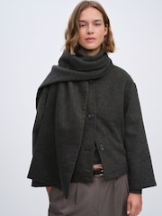 Manteau foulard The Set à col cheminée - Image 1 de 14