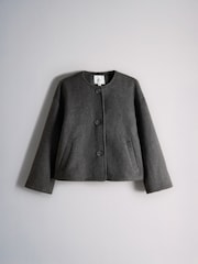 Manteau foulard The Set à col cheminée - Image 10 de 14