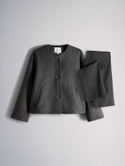 Manteau foulard The Set à col cheminée - Image 8 de 14