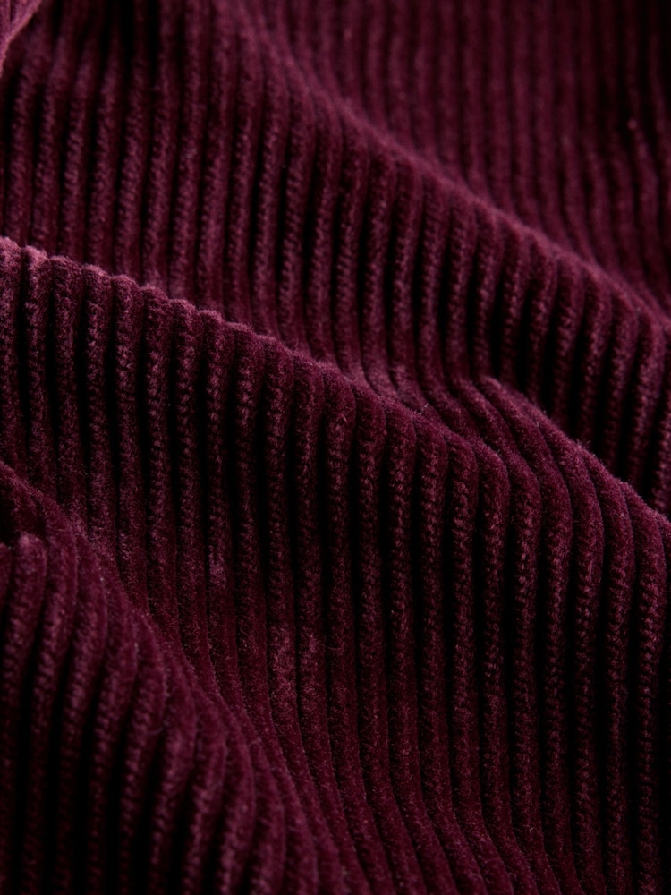 The Set 2 Pack Corduroy Pull-On Trousers Grey/Burgundy - Image 10 of 10